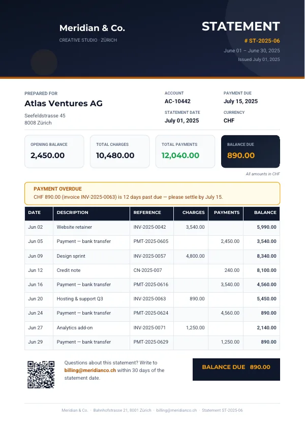 Account Statement